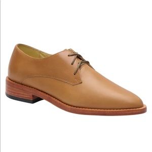NIB Women’s Nisolo Almond James Oxford Laced Derby’s